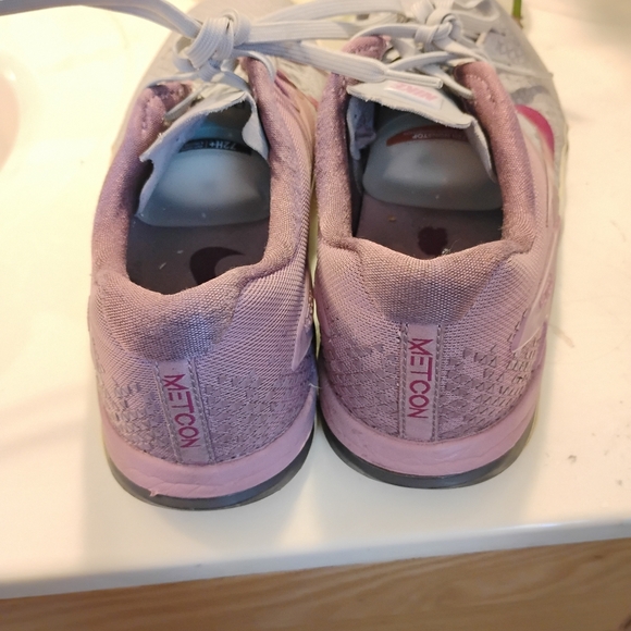 Preloved Nike Women's Running Shoes - Purple and Gray - Picture 3 of 6